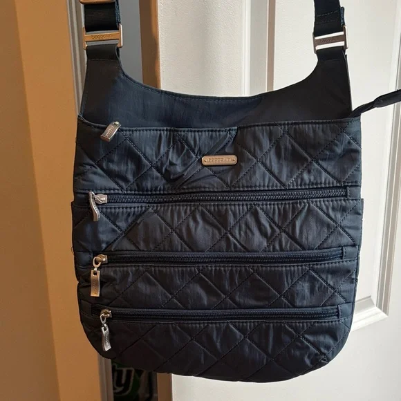 Teal Quilted Shoulder Bag - Picture 2 of 7